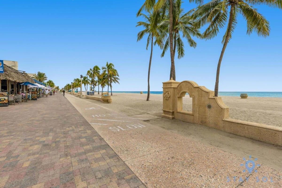 Hollywood Beach Broad - Walk - Gym - Amazing Pool Exterior foto