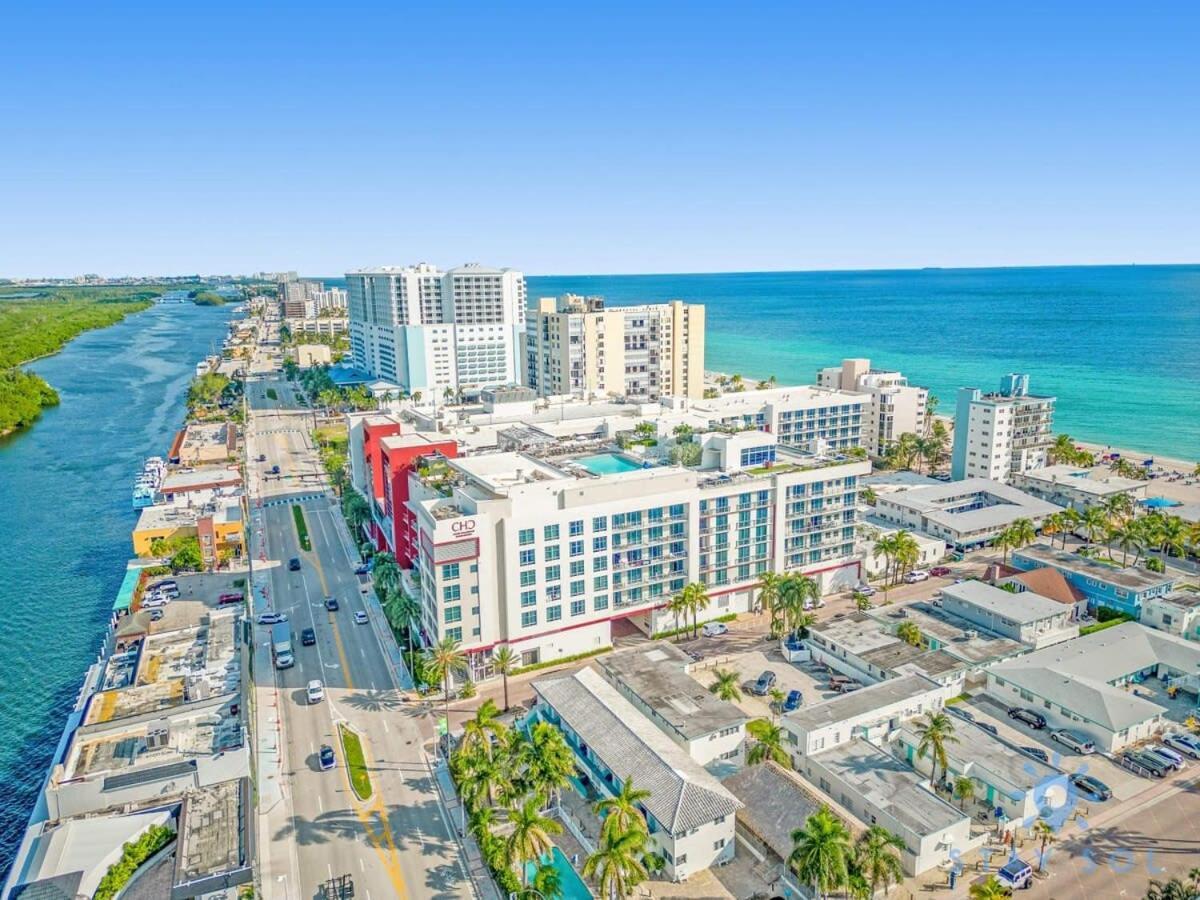 Hollywood Beach Broad - Walk - Gym - Amazing Pool Exterior foto