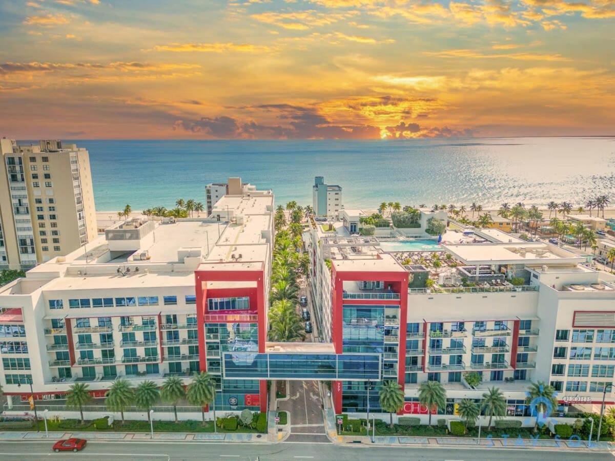 Hollywood Beach Broad - Walk - Gym - Amazing Pool Exterior foto